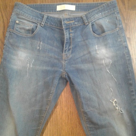 Zara distressed jeans size 42 - Picture 2 of 5
